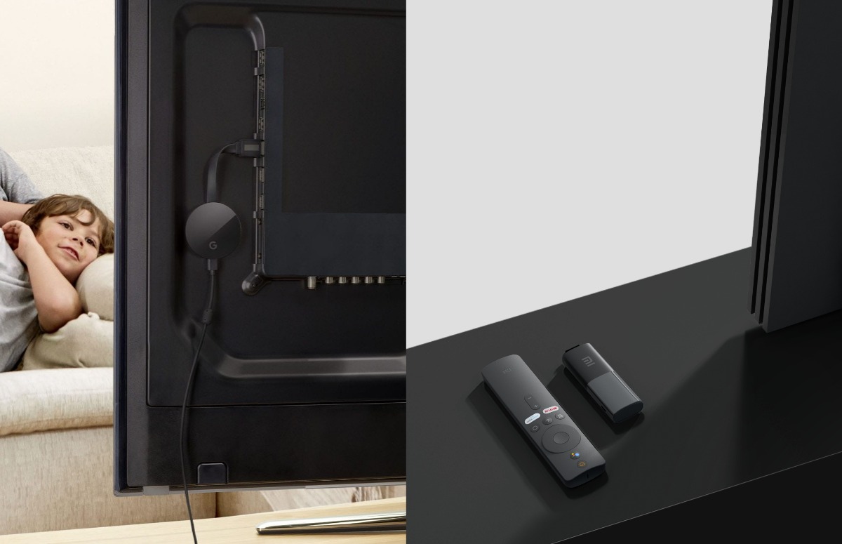 Подключение mi stick к телевизору Chromecast vs Xiaomi Mi TV Stick: een vergelijking tussen de hdmi-sticks