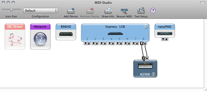 Подключение миди к телефону Setting up External MIDI Instruments in Logic