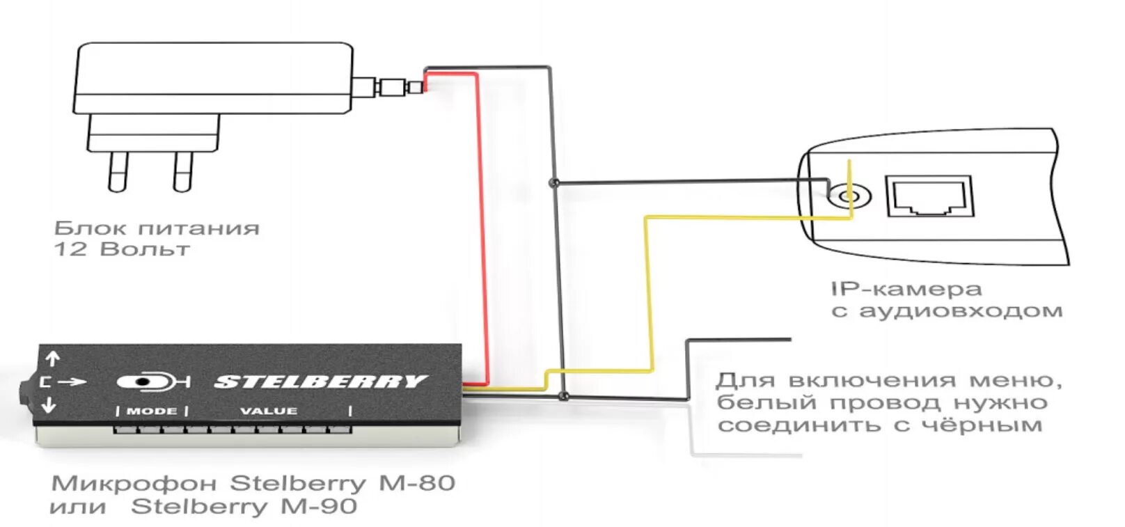 Подключение микрофона через M-90 Stelberry Профессиональный активный микрофон купить в интернет-магазине Тех