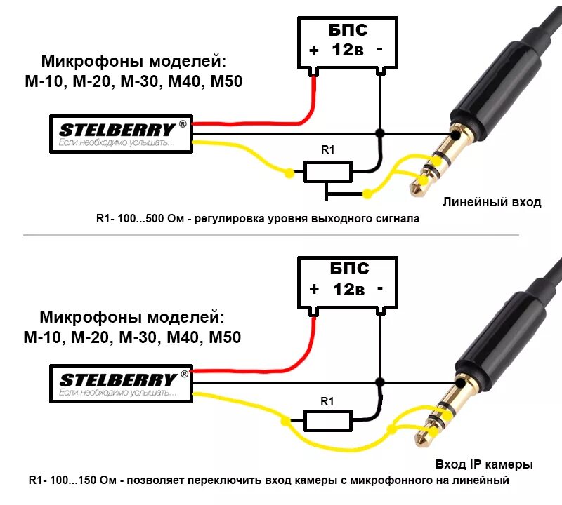 Подключение микрофона через Схема подключения провода микрофона