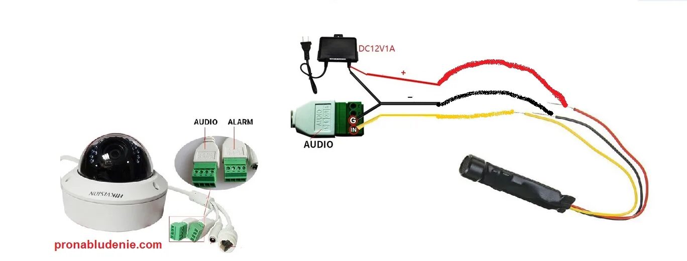 Подключение микрофона к камере hikvision luas Kontes tindakan микрофон видеонаблюдение berpindah mengumpulkan Mangsa