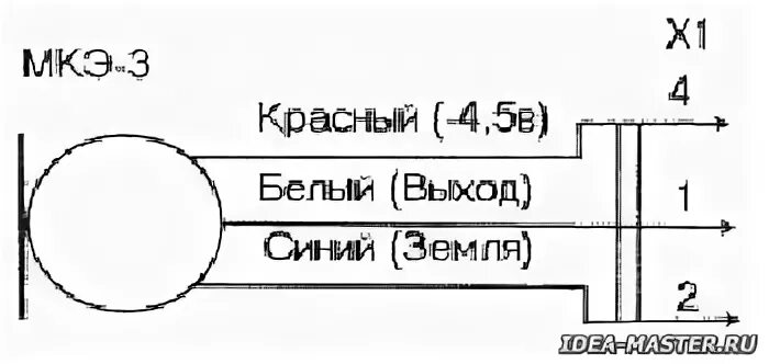 Подключение микрофона мкэ 3 Схема подключения мкэ 84 фото - PwCalc.ru