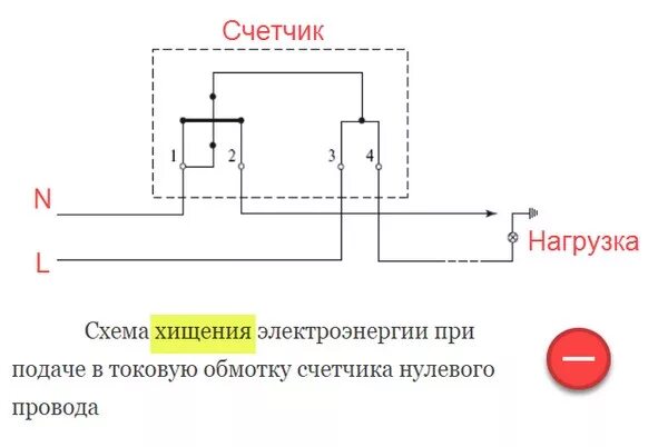 Подключение мимо счетчика к горячей воды Схема подключения однофазного электросчетчика ehto.ru