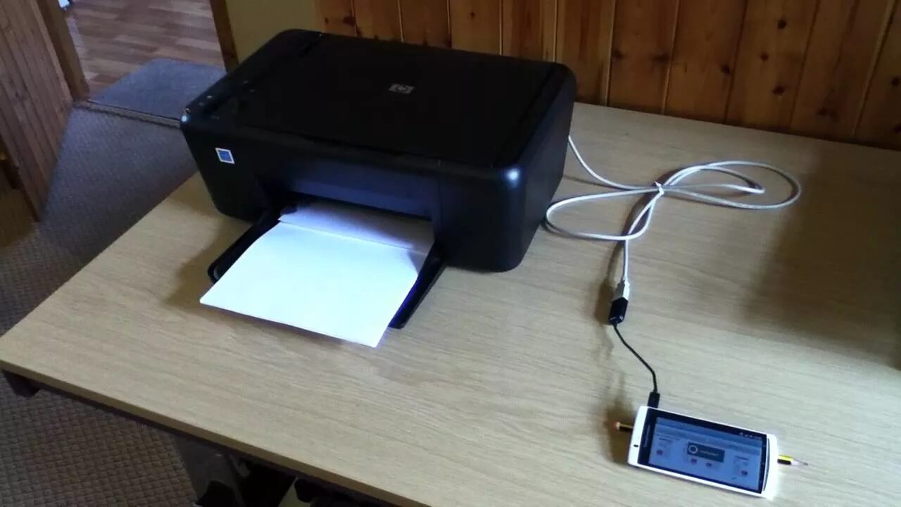 Подключение мини принтера к телефону Direct printing from Arc S using USB cable! - YouTube