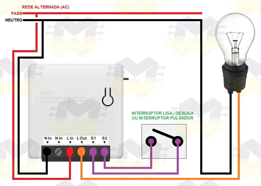 Подключение mini smart switch к выключателю схема Tuya smart подключение