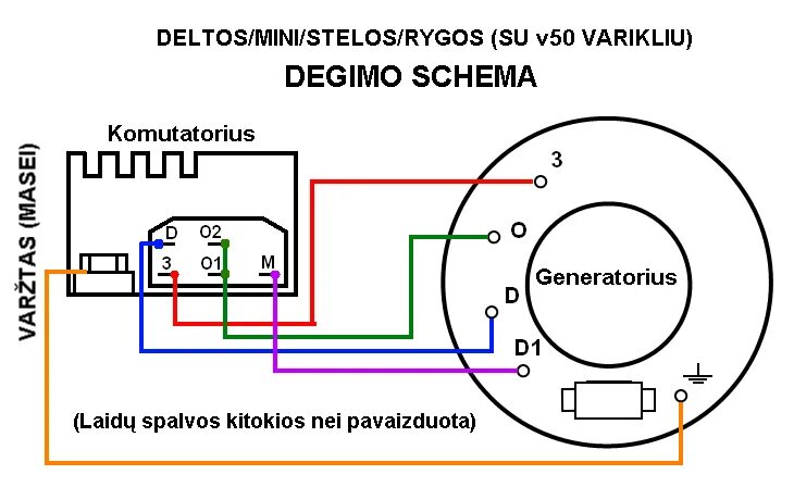 Подключение минского зажигания Схема минск на искру