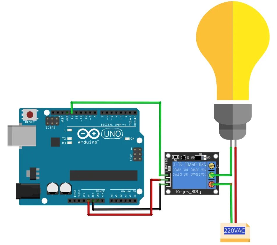 Подключение модуля реле к ардуино How to Control a Relay Using an Arduino Uno