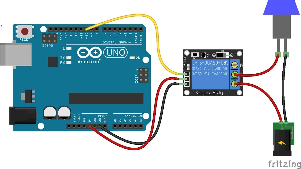 Подключение модуля реле к ардуино Come collegare un modulo relè a arduino - YouTube