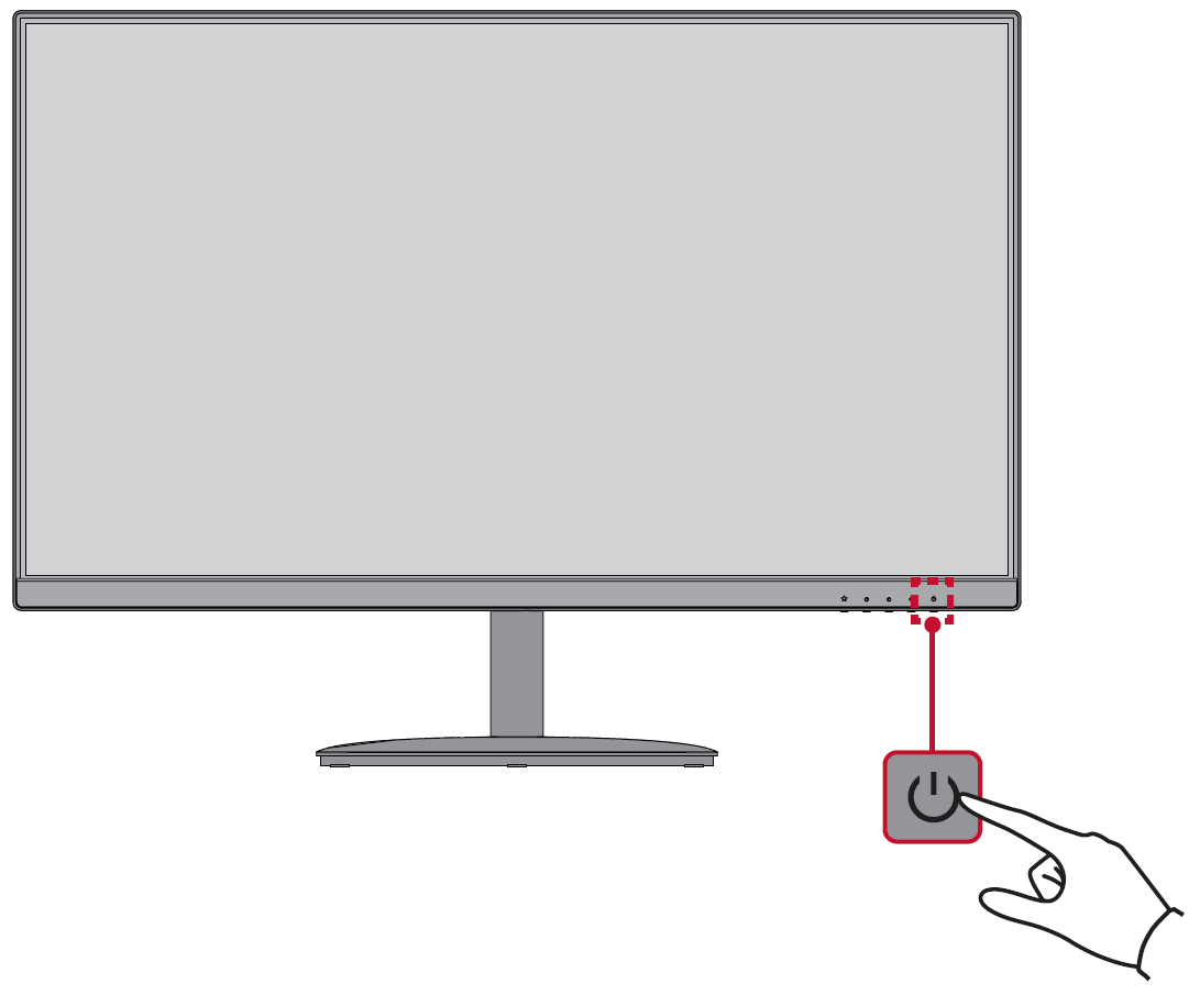 Подключение монитора без проводов VA2432-h - ViewSonic Monitor