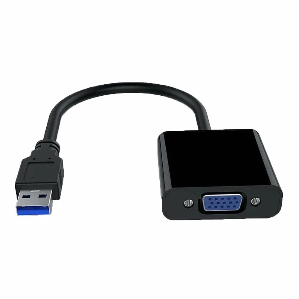 Подключение монитора через usb Адаптер Mini USB 3,0-VGA внешняя видеокарта мультипреобразователь дисплея для Wi