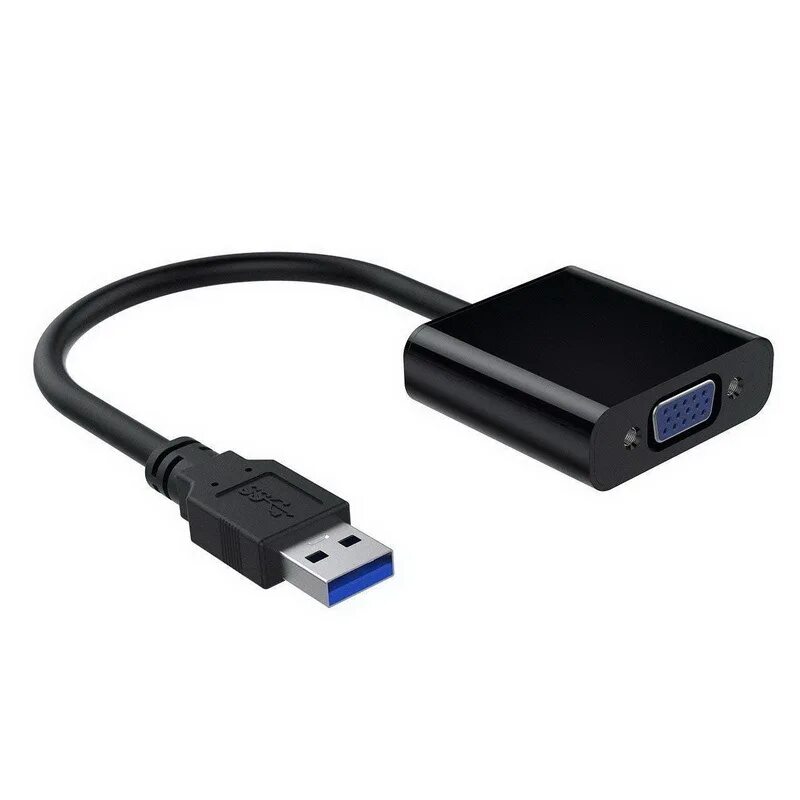 Подключение монитора через usb c Кабель USB, VGA (D-Sub) USBTOP 555532 - купить по низкой цене в интернет-магазин