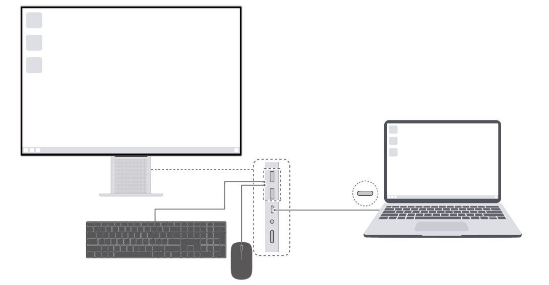 Подключение монитора через usb type c Подключение монитора HUAWEI к устройству, например компьютеру HUAWEI Поддержка Р