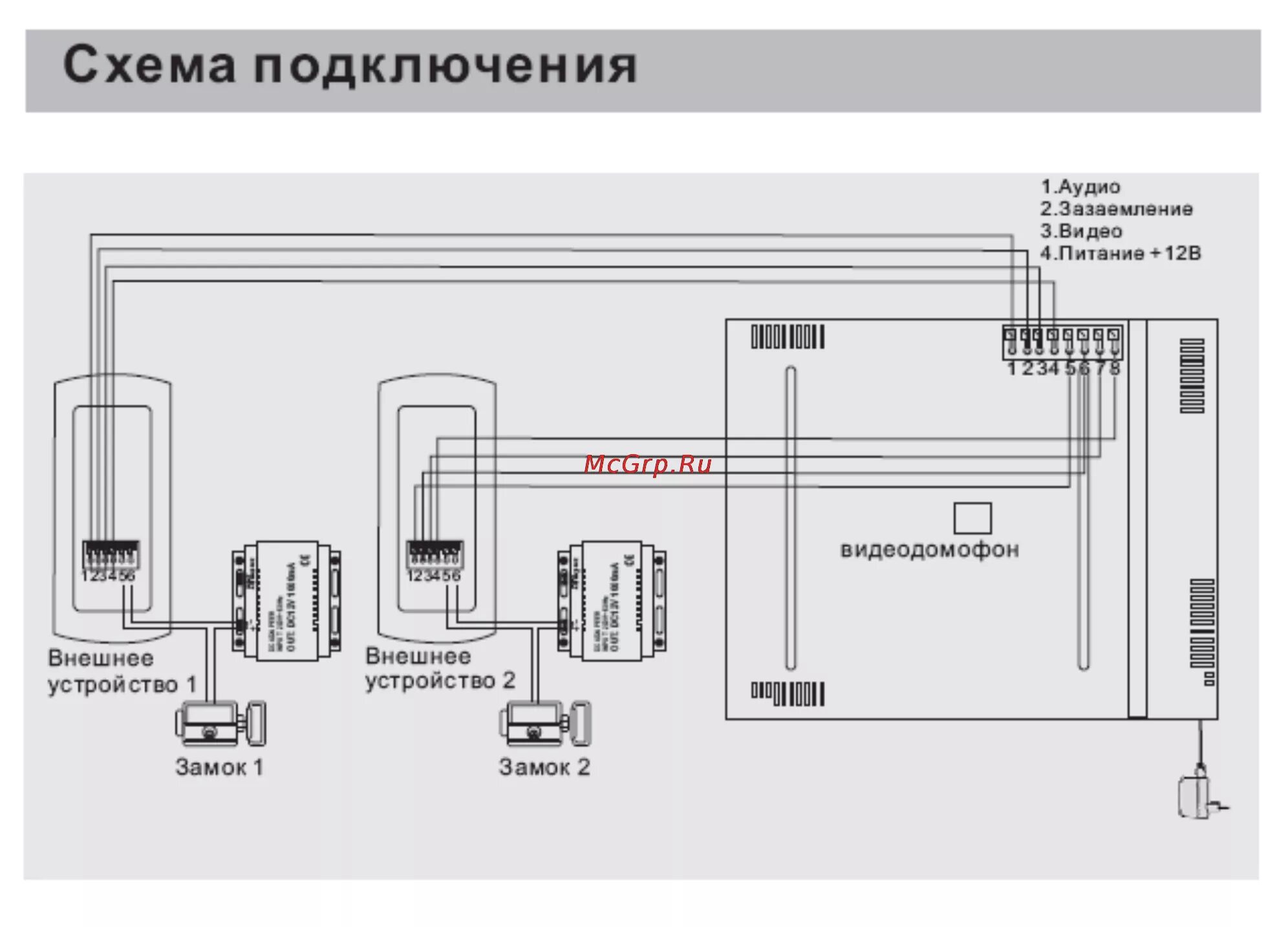 Подключение мониторной панели pvd 561ct Polyvision PVD-401 Инструкция по эксплуатации онлайн