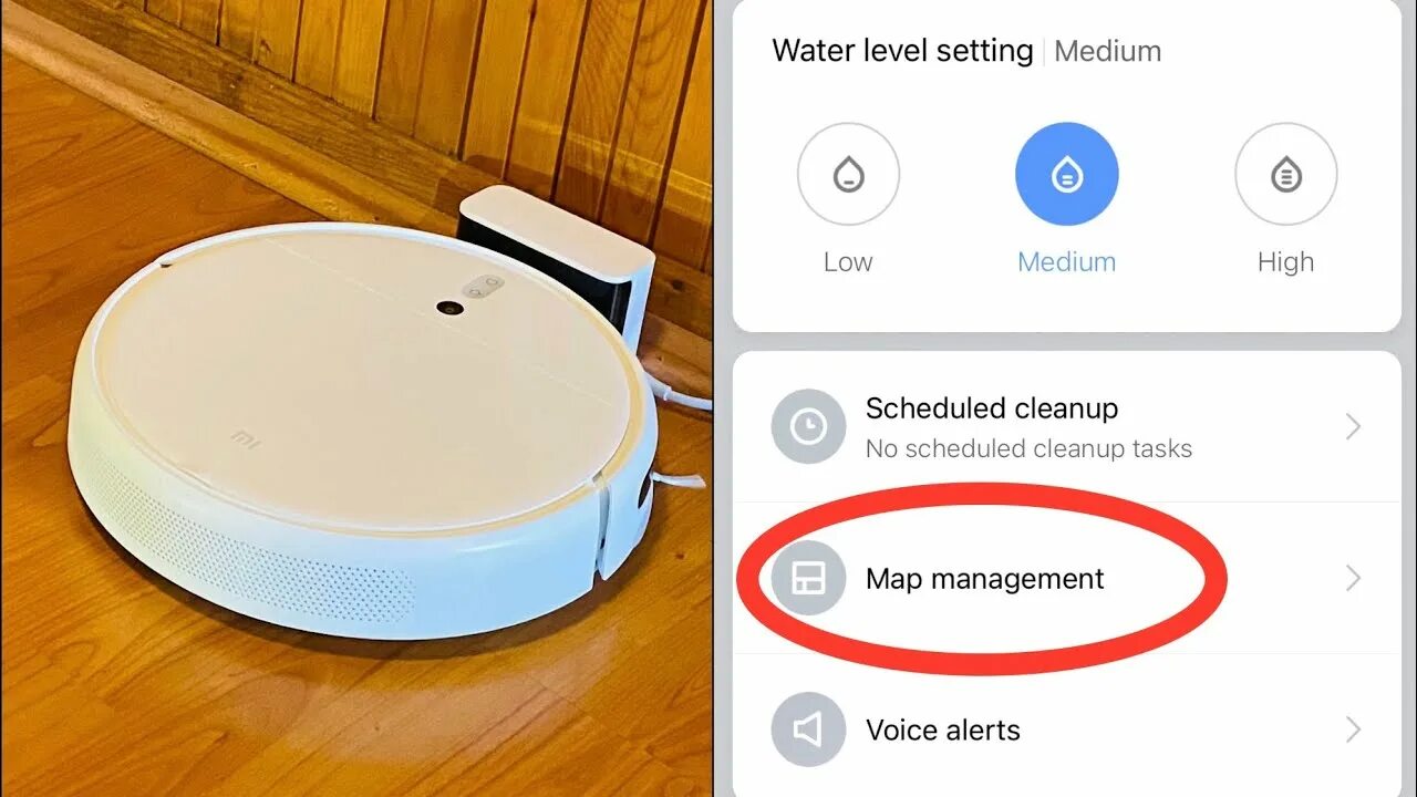 Подключение mop 2 к телефону Xiaomi Mi Robot Vacuum Mop Cleaner - How to enable function "Map management" & "