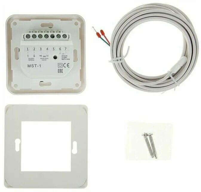 Подключение mst 1 терморегулятор для теплого пола Терморегуляторы для теплого пола и систем отопления - купить по низкой цене на Я