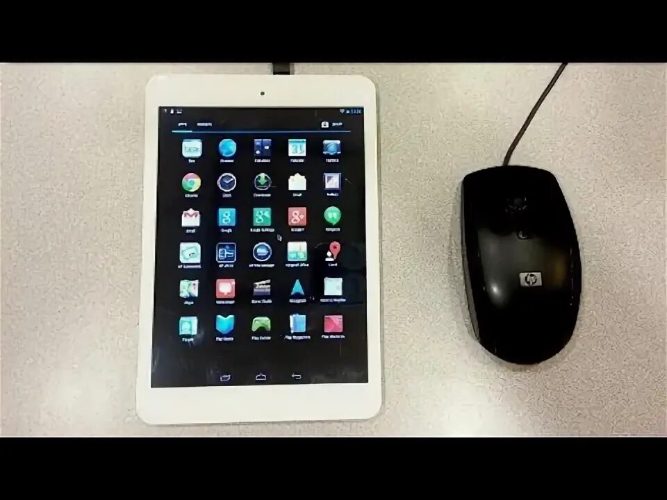 Подключение мышки к телефону How to connect mouse to android mobail - YouTube