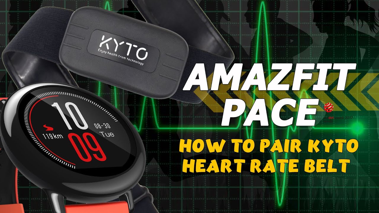 Подключение нагрудного датчика к amazfit balance Amazfit PACE how to pair heart rate belt Подключаем нагрудный пульсометр Kyto к 