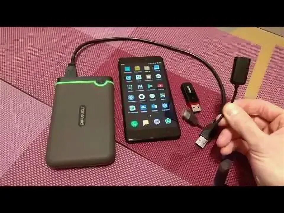 Подключение накопителя к телефону Как подключить жесткий диск HDD, SSD и USB флешку к мобильному телефону Android 