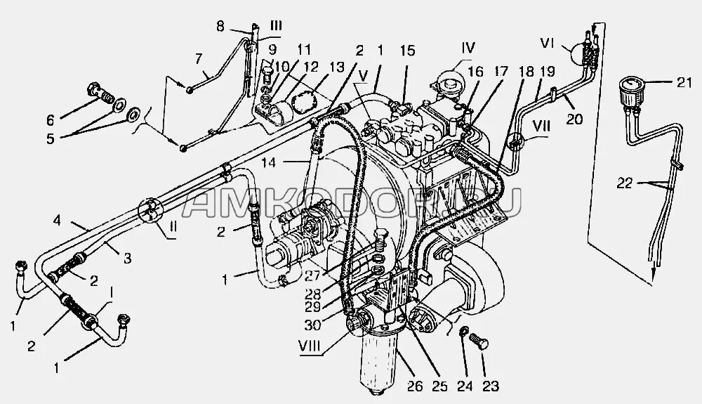 Подключение насос амкодор основной Купить Амкодор - запчасти из Белоруссии для спецтехники в интернет-магазине