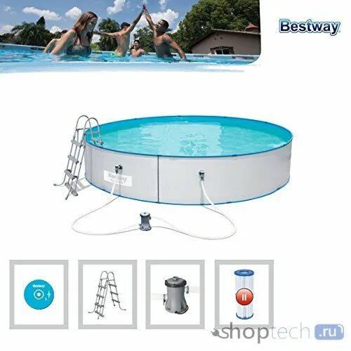 Подключение насоса бассейн bestway Каркасный бассейн Bestway Hydrium Splasher 56386 Купить Каркасный бассейн Bestwa