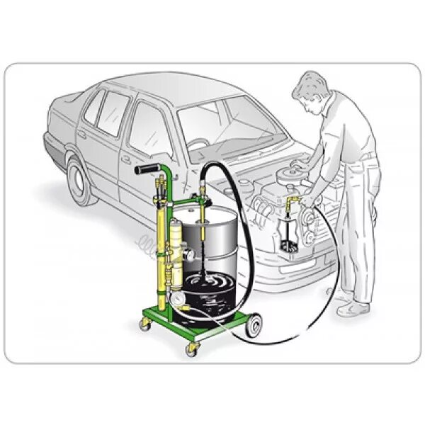 Подключение насоса для откачки масла Вакуумная откачка масла из двигателя: Центры обслуживания автомобилей "У Виталия