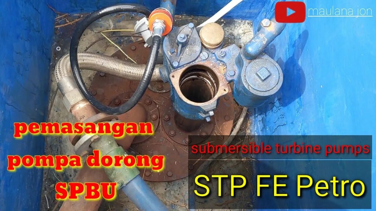 Подключение насоса fe petro PEMASANGAN POMPA DORONG SPBU STP FE PETRO - YouTube