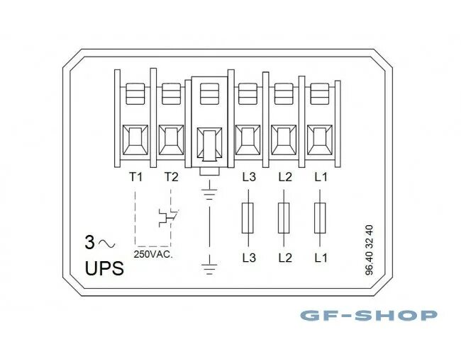 Подключение насоса grundfos ups Насос циркуляционный Grundfos UPS 40-185 F 3х400 96430296 - UPS Series 200 в фир