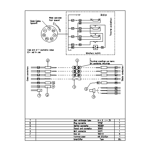 Подключение насоса grundfos ups S1044DH - Grundfos S (Типоразмер 42 = 5,2 кВт) - ЭКОМАКС