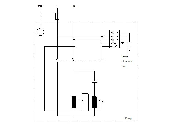 Подключение насоса грундфосс Grundfos DW.50.07.A1