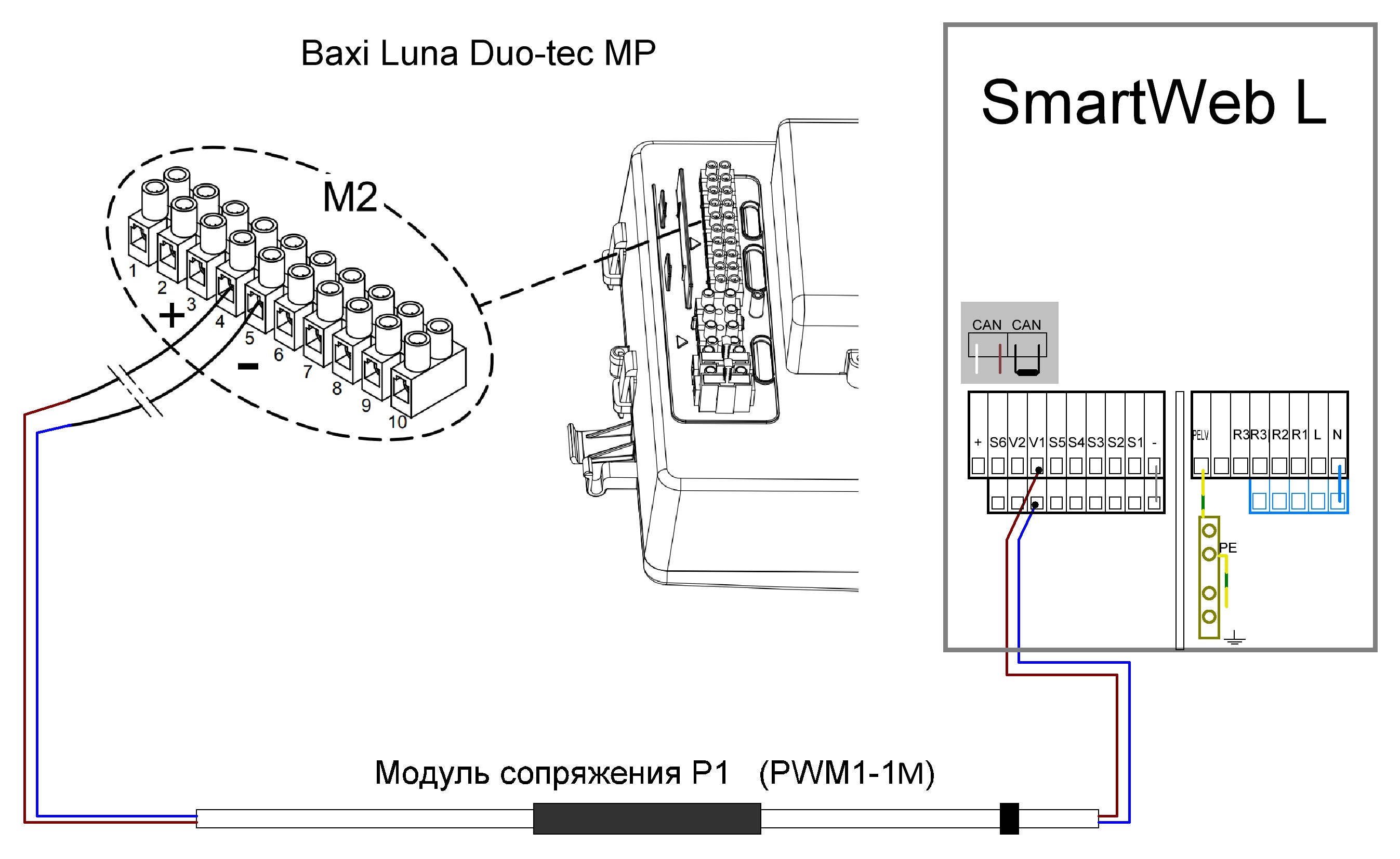 Подключение насосов к котлу baxi luna 3 статьи:управление_и_мониторинг:список_модулируемых_котлов:baxi База знаний "Гидр