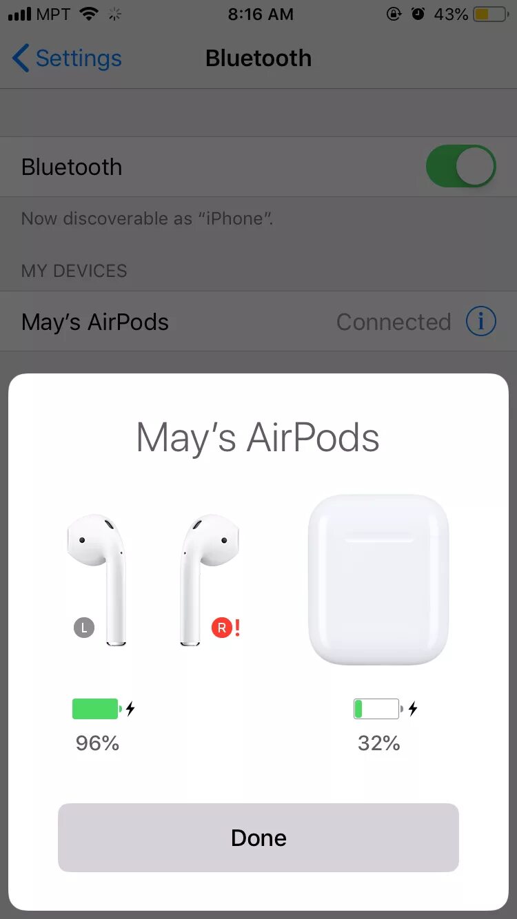 Подключение наушников аирподс к телефону Right side of my AirPods 2 does not work - Apple Community