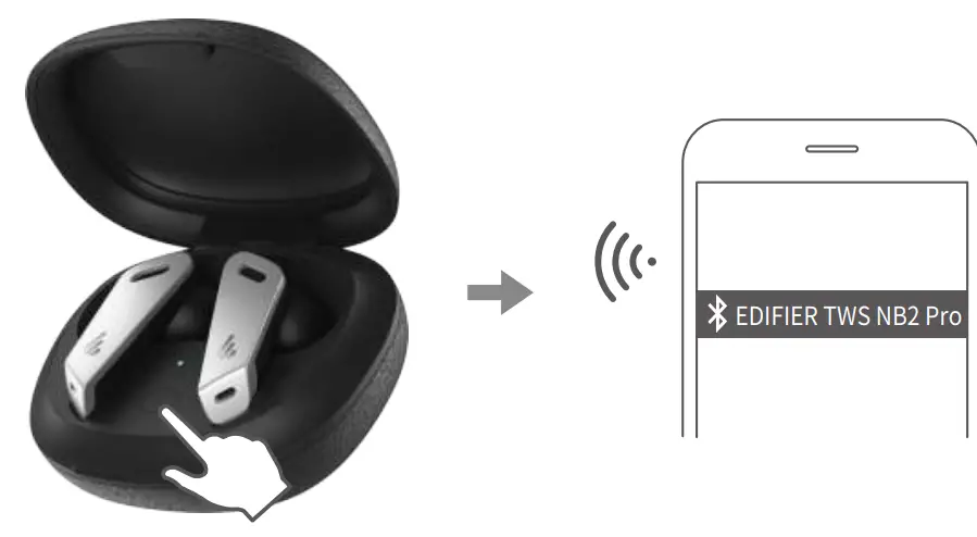 Подключение наушников edifier к телефону EDIFIER TWSNB2 Pro True Wireless Earbuds Instruction Manual