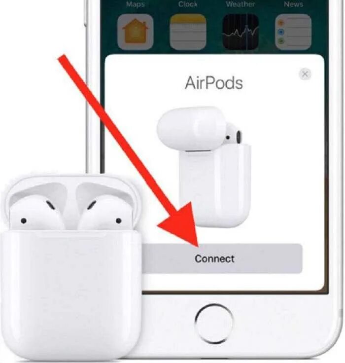 Подключение наушников к телефону airpods Как подключить наушники беспроводные airpods к телефону