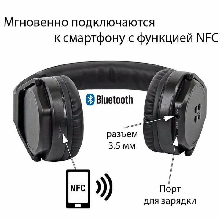 Подключение наушников к телефону hoco Наушники Hoco W11Bluetooth. NFS. колонка. - купить в Красноярске, цена 1 500 руб