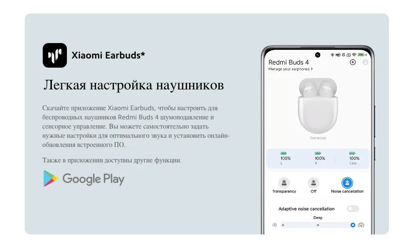 Подключение наушников redmi buds 4 lite Беспроводные наушники Xiaomi buds-4 White (Redmi-buds-4-белый) - характеристики 