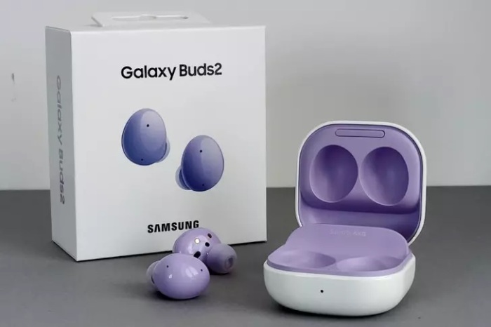 Подключение наушников samsung buds 2 Купить беспроводные tws наушники с микрофоном samsung galaxy buds 2 lavender (ot