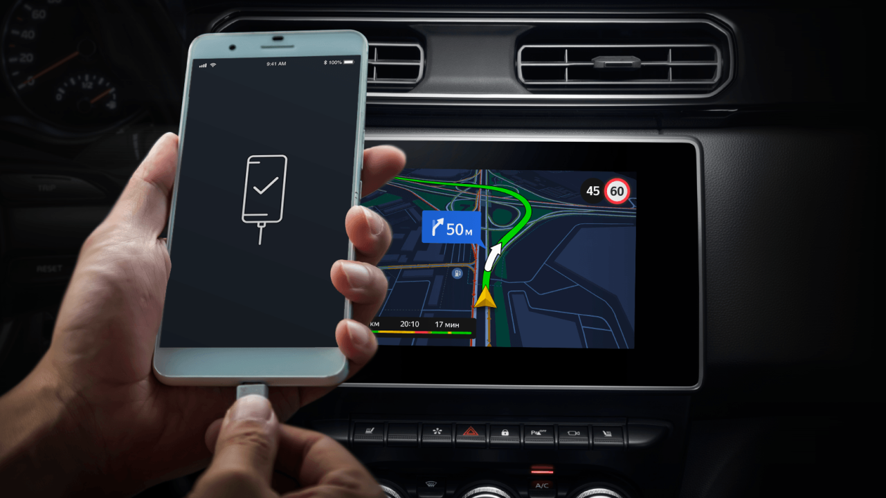 Подключение навигатора в автомобиле через телефон Как подключить телефон к Android Auto - CQ