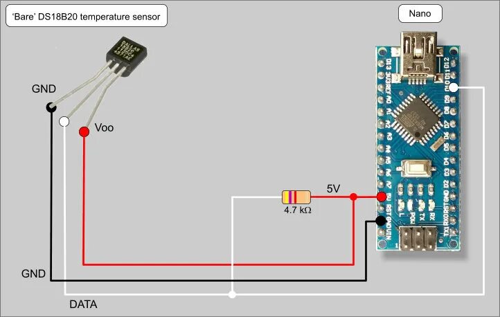 Подключение нескольких датчиков ds18b20 Poláris pite Költési one wire temperature sensor arduino Nedves oktatás mag