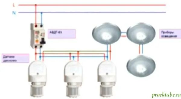 Подключение нескольких датчиков движения к одной лампе Проходной датчик движения фото - DelaDom.ru
