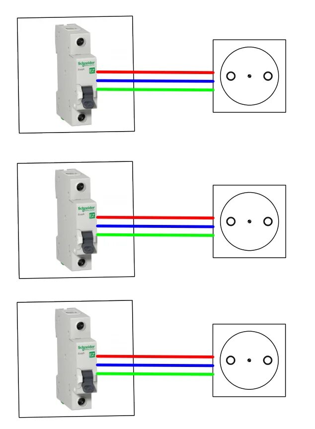 Подключение нескольких розеток к одному автомату Скачать картинку КАК ПРАВИЛЬНО ПОДКЛЮЧИТЬСЯ К № 33