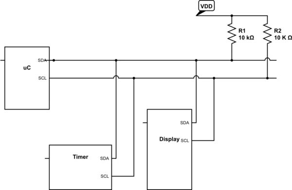 Подключение нескольких устройств How to connect multiple i2c-interface devices into a single pin A4 (SDA) and A5 