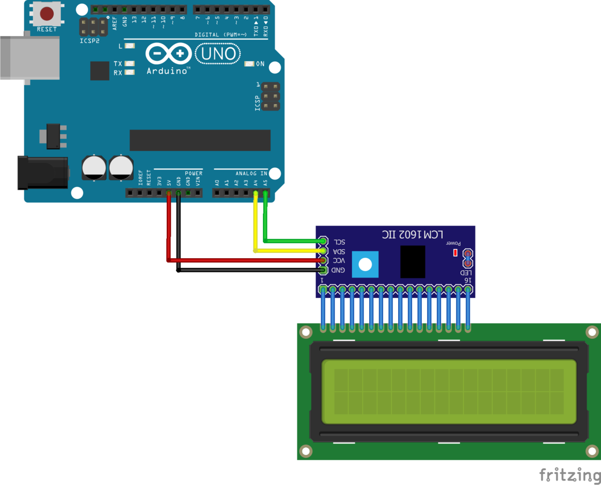 Подключение нескольких устройств по i2c к arduino Дисплей LCD1602. Подключение к Arduino Электроника, Arduino и IT Дзен