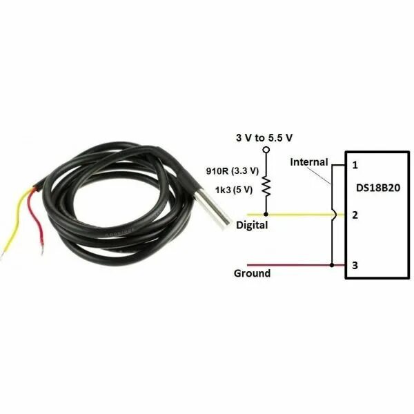 Подключение несколько датчиков ds18b20 S20 датчики