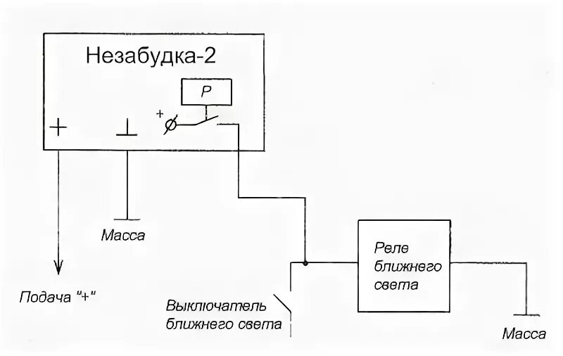 Подключение незабудка 2 Незабудка 2 Автосвет Вопрос? - DRIVE2