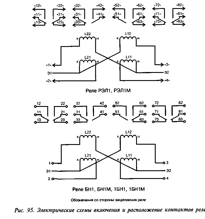 Подключение обмотки реле 2. Реле электромагнитные постоянного тока типов рэл, бн, 1бн