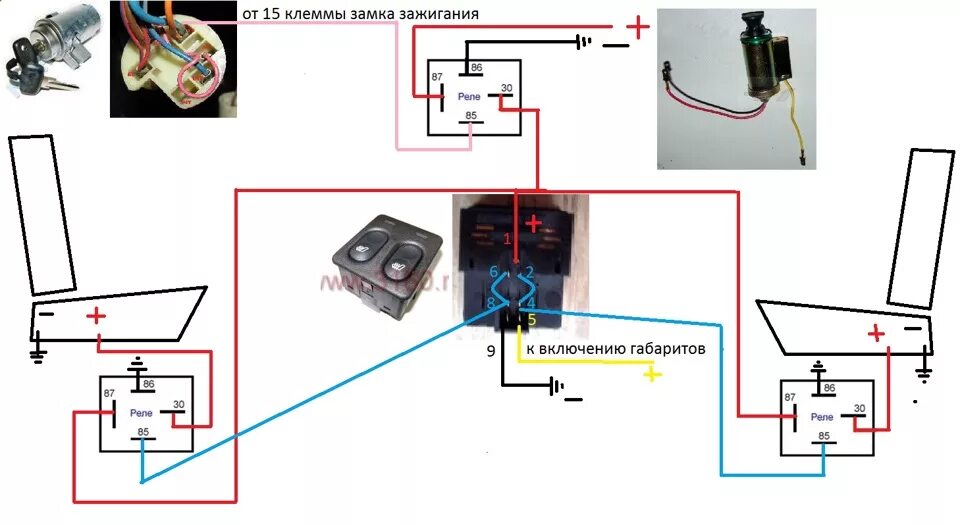 Подключение обогрева сидений через реле Сиденья с Mercedes clk w208 (часть 3) (обогрев сидений ВАЗ 2110) - Lada 4x4 3D, 
