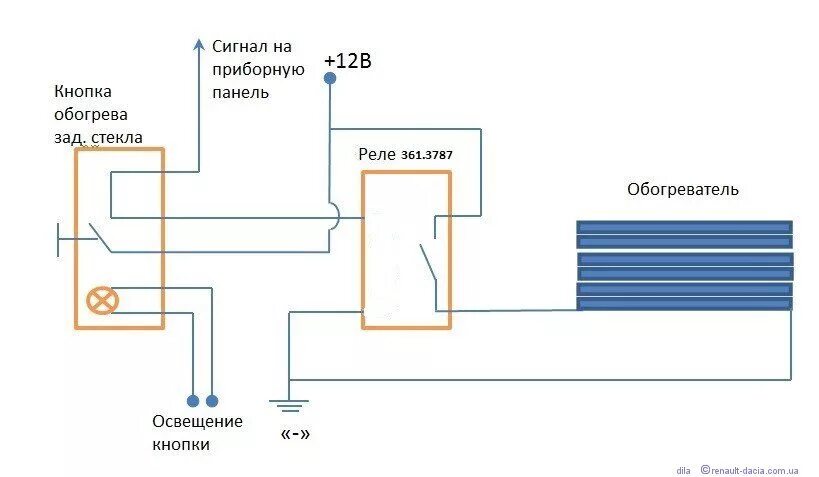 Подключение обогрева стекла ваз 2106 Обогрев заднего стекла 2107 (тест) - DRIVE2