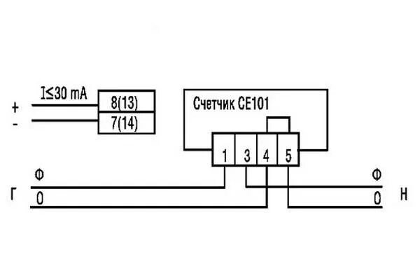 Подключение однофазного счетчика се 101 Энергомера СЕ 101: однофазный электросчетчик, схема подключения, снять показания