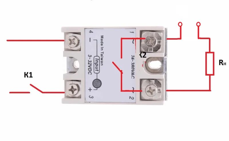 Подключение однофазного твердотельного реле Твердотельное реле (постоянного, переменного тока): схема подключения, принцип р