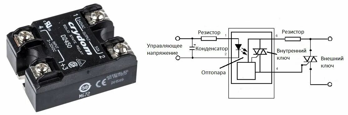 Подключение однофазного твердотельного реле Твердотельное реле против электромеханики: что выбрать? Электрика для всех Дзен